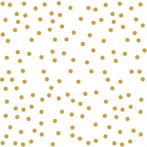mustard scattered dots