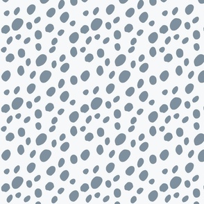 Unique spots blue - Medium