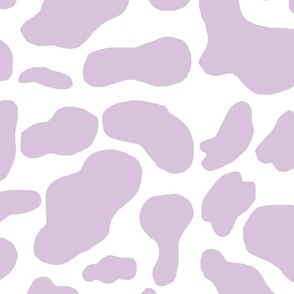 cow pattern 2 lavender large