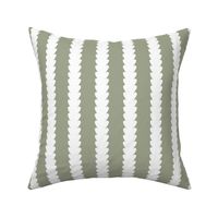 Micro | Contemporary Geometric Vertical Stripes: Modern Elegant White Botanical Floral Stripe Pattern on Mint Green Background for Garden Upholstery, Home Office Wallpaper, and Timeless Bathroom Home Décor with Neutral Color Palette
