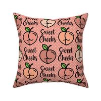 Large Scale Sweet Cheeks Sarcastic Cheeky Peaches