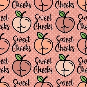 Medium Scale Sweet Cheeks Sarcastic Cheeky Peaches