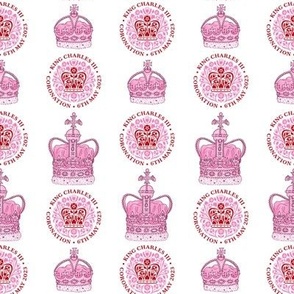 Coronation Emblem - pink