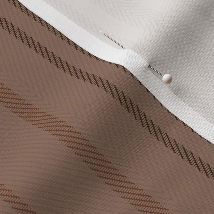 Atlas Cloth Stripes Cinnamon Shade 3D2418