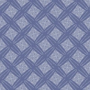 Squaredance Textured in Indigo Small