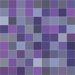 Gaming Grid, violets, 24 inch