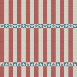 Stars Stripes Fabric, Wallpaper and Home Decor