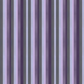 summer barcode stripes small vertical , lilac, dark grey, light blue, lavender purple, pink 6” repeat