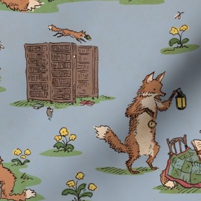Library Foxes