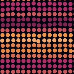 Close Polka Dots - Sunset