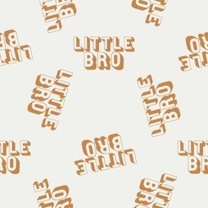 SMALL little bro fabric - siblings neutral boho design