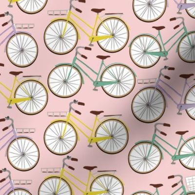 Bikes and Bicycles in Pink