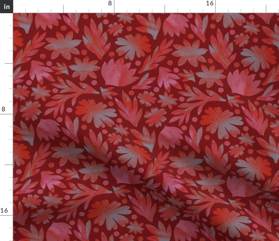 Floral cutout - Feminine, med