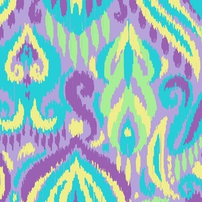 ikat summer bright (large scale)