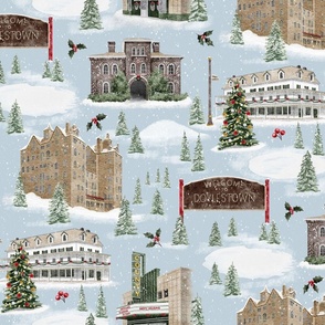 Doylestown Pennsylvania Christmas and Holiday Landmarks