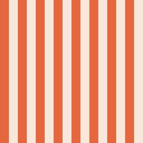 Beach Towel Stripes / Tropical Orange / Medium