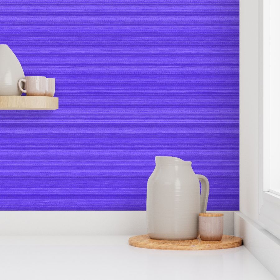 Classic Horizontal Stripes Natural Hemp Grasscloth Woven Texture Classy Elegant Simple Purple Blender Bright Colors Summer Light Blue Ultramarine Purple Violet 6040FF Bold Modern Abstract Geometric