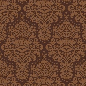 Chocolate Damask, Smaller scale