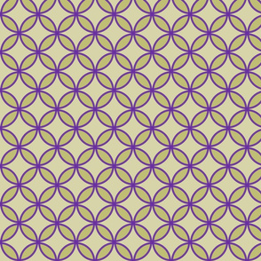 circles diamonds olive eggplant