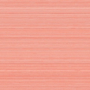 Classic Horizontal Stripes Natural Hemp Grasscloth Woven Texture Classy Elegant Simple Pink Blender Bright Pastel Summer Mona Lisa Light Shell Pink FF9F8C Fresh Modern Abstract Geometric