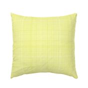 Classic Gingham Checks Plaid Natural Hemp Grasscloth Woven Texture Classy Elegant Simple Yellow Blender Bright Pastel Summer Dolly Baby Lemon Yellow FFFF8C Fresh Modern Abstract Geometric