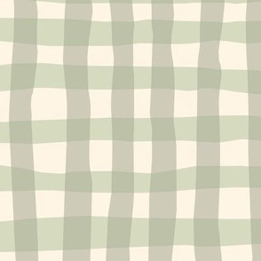 Paper Gingham Celadon