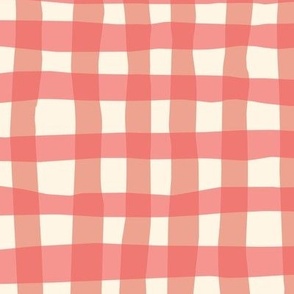 Paper Gingham Pink