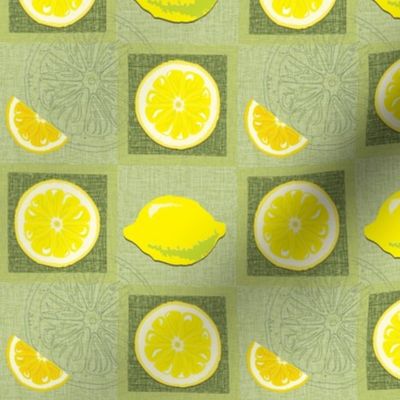 lemon flavoured squares