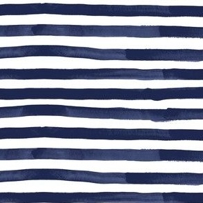 beach stripe soft dark blue 0.5in