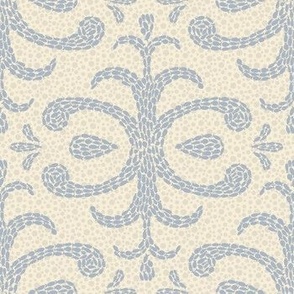 Minnow Damask // Cream