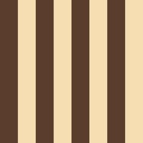 Beach Towel Stripes / Retro Sand Brown / Small