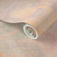 Pastel rainbow marble pattern with a vintage linen texture