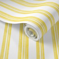 Modern Stripe Bold Yellow 336 ffde3a