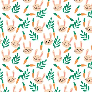 Cute Easter Bunnies Pattern 