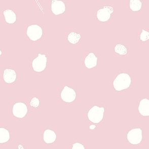 Big Spots Blender (Large) - Natural White on Cotton Candy Pink  (TBS106)