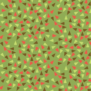 Green dots Triangles