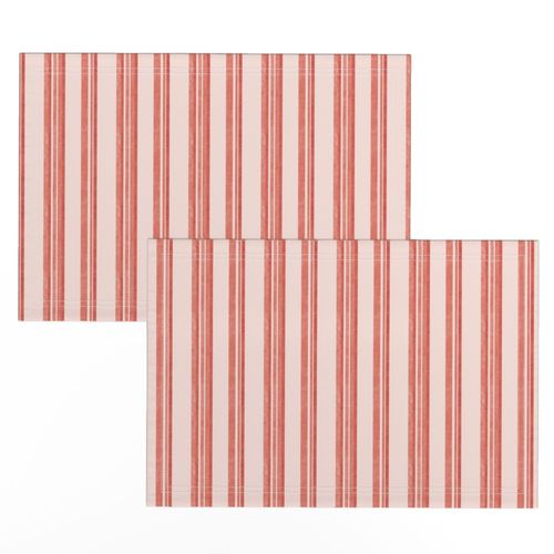 Modern Stripe Coral Spring Garden de7464