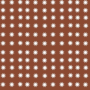 Brown Star Dots 2