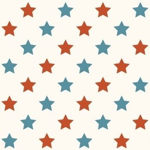 Fourth of July Stars, Red stars, Blue Stars, 4th of July, July 4th