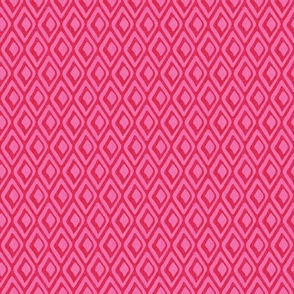 Diamond Grunge Texture - Candy Apple Red, Bubblegum Pink