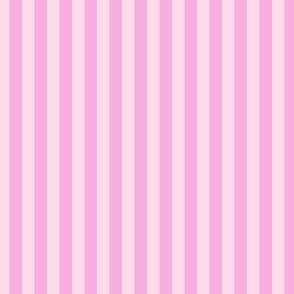 Beach stripe in bubble gum pink.5