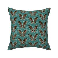 butterfly-2-vector-dk-brown-30-BLUEGREEN-175