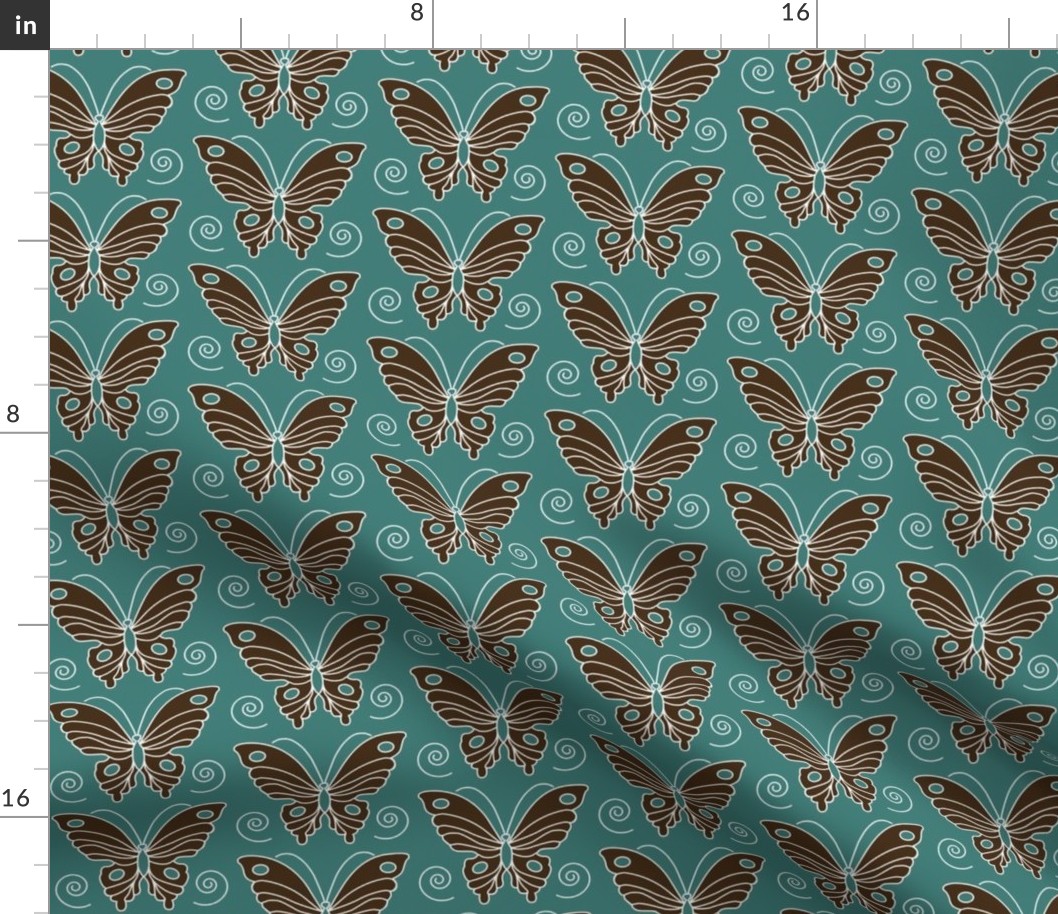 butterfly-2-vector-dk-brown-30-BLUEGREEN-175