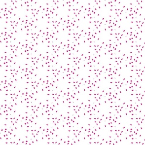 Pink dots on white / small scale