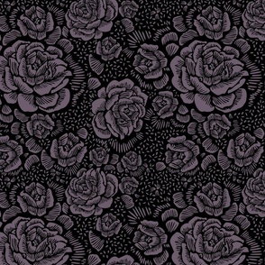 Rose Remix Small-6D5D6D darker plum