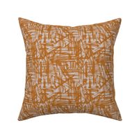 Brush Strokes -  Small  Scale - Southwest Terracotta Tan and Blush Pink Abstract Geometric 