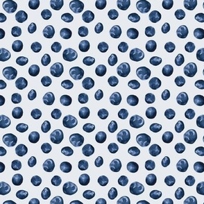 Blue polka dot abstract trendy pattern