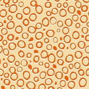 Orange circles