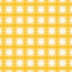 Yellow gingham