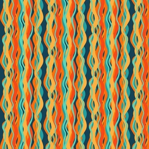 Groovy Man Groovy Wavy Vertical Stri